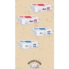 Sleepy Yüzey Temizlik Havlusu 2 Paket Kiraz Çiçeği 2 Paket Çamaşır Suyu 400 Yaprak