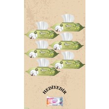 Sleepy Sensitive Zeytinyağlı Islak Havlu 90 Lı 6 Paket