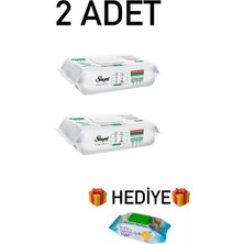 Sleepyyüzey Temizlik Mendili Havlusu 100' Lü 2 Paket 200 Yaprak Hediyeli