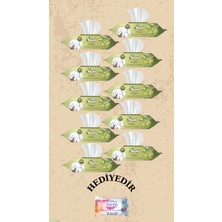 Sleepy Sensitive Zeytinyağlı Islak Havlu 90 Lı 10 Paket