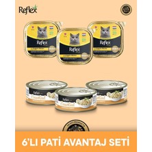 Reflex Plus Alutray Gravy Sos İçinde Organik Tavuklu Yetişkin Kedi Maması 85 gr & Essential Tavuk Göğüs Yetişkin Kedi Konserve Maması 70 gr - 6'lı Kedi Konserve Maması Seti