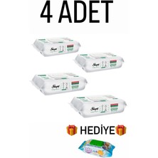 Sleepyyüzey Temizlik Mendili Havlusu 100' Lü 4 Paket 400 Yaprak Hediyeli