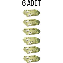 Sleepy Zeytinyağlı Islak Havlu 6 Paket 540YAPRAK