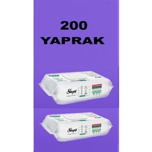 Sleepy Easy Clean Beyaz Sabun Katkılı Yüzey Temizlik Havlusu 200 Yaprak