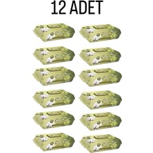 Sleepy Zeytinyağlı Islak Havlu 12 Paket 1080 Yaprak