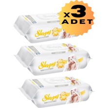 Sleepy Sensitive Islak Bebek Havlusu 90LI Paket x 3 Adet
