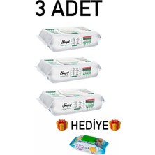 Sleepyyüzey Temizlik Mendili Havlusu 100' Lü 3 Paket 300 Yaprak Hediyeli