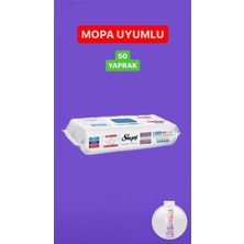 Sleepyeasy Clean Çamaşır Suyu Katkılı Mopa Uyumlu Yer Temizlik Havlusu 150 Yaprak Hediyeli