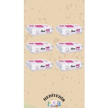 Sleepy Yüzey Temizlik Havlusu Lilyum 6 Paket 600 Yaprak