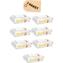 Sleepy Sensitive 90 Yaprak 7'li Paket Islak Mendil & Havlu