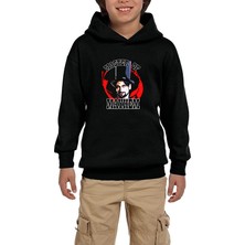 Zepplin Giyim Master Of Mayhem Julian Slink Siyah Çocuk Kapşonlu Sweatshirt