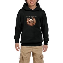 Zepplin Giyim Arch Enemy Will To Power Siyah Çocuk Kapşonlu Sweatshirt
