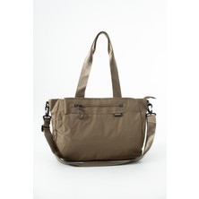 Sanmorris Paraşüt Kumaş Çok Gözlü Hafif Günlük ve Seyahat Omuz Çantası