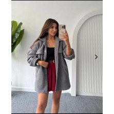 Nizza Kıvırcık Keten Ceket