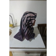 Güzel Kaman Locella Soft Başörtü 1 Adet Siyah Mor Pudra Pembe Kaliteli Kullanışlı Şık Güzel