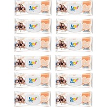 Uni Baby Aile Islak Mendili 90'lı / 12 Adet Tüm Cilt Tipleri İçin Pratik Temizlik