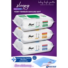 Sleepy Easy Clean 300 Yaprak Beyaz Sabun, Çamaşır Suyu ve Arap Sabunu Katkılı Mikrofiber Temizlik Havlusu