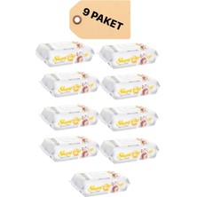 Sleepy Sensitive 90 Yaprak 9 Adet Islak Mendil SLEPY3X3