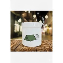 Sartre Art "kampta Huzur" Tasarımlı Kokusuz At Söndür Porselen Küllük