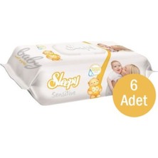 Sleepy Sensitive Islak Havlu 6'lı Paket