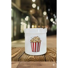 Sartre Art "popcorn" Tasarımlı Kokusuz At Söndür Porselen Küllük