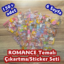 Plankton Tasarım Sticker/çıkartma Seti, 150+ Adet, 6 Sayfa
