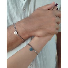 Bambum 925 Ayar Gümüş Sevgili Arkadaşlık Bileklik 2 Adettir