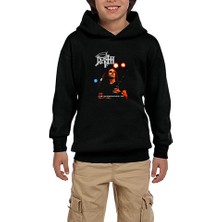 Zepplin Giyim Death Live In Cottbus 98 Siyah Çocuk Kapşonlu Sweatshirt