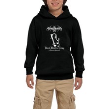 Zepplin Giyim Nargaroth Black Metal Ist Krieg Siyah Çocuk Kapşonlu Sweatshirt
