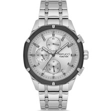 Ferrucci Gümüş Çelik Kordon Erkek Kol Saati L03452M.04