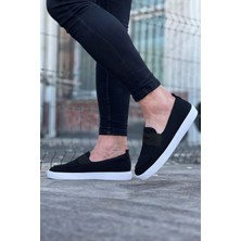 Wagoon WG061 Siyah Triko Babet Erkek Casual Ayakkabı