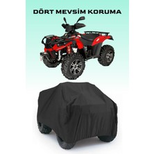 Breen Kuba Lh 500 Atv Su Geçirmez Brandası -Siyah