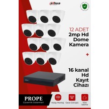 DAHUA PG-DH12C00001HD-12ST 12 Kameralı Hd Sistem Paketi
