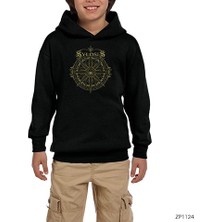 Zepplin Giyim Sylosis Siyah Çocuk Kapşonlu Sweatshirt