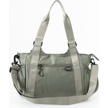 Sanmorris Hafif ve Dayanıklı Paraşüt Kumaş El ve Çapraz Askılı Çok Bölmeli Çanta