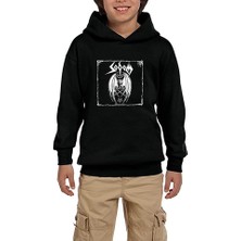 Zepplin Giyim Sodom Demonized 2 Siyah Çocuk Kapşonlu Sweatshirt