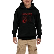 Zepplin Giyim Cannibal Corpse Kill Siyah Çocuk Kapşonlu Sweatshirt