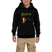 Zepplin Giyim The Doors The Doors Siyah Çocuk Kapşonlu Sweatshirt