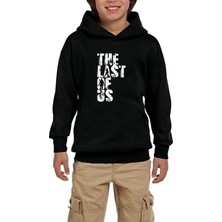 Zepplin Giyim The Last Of Us Favorite Siyah Çocuk Kapşonlu Sweatshirt