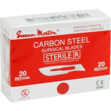 Cerrahi Bıçak Karbon Steril  1 Kutu 100 Adet