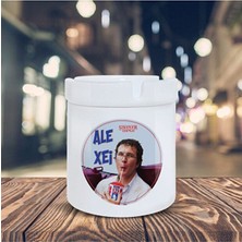 Sartre Art Stranger Things Prof Alexei Baskılı Küllük Kül Tablası