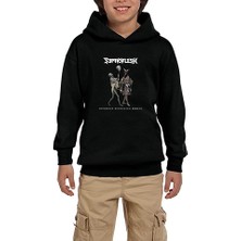 Zepplin Giyim Septicflesh Infernus Sinfonica Mmxıx Siyah Çocuk Kapşonlu Sweatshirt