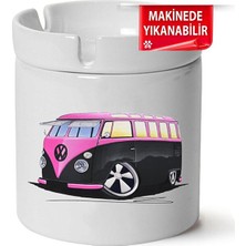 Sartre Art Vw Transporter T1 Baskılı Porselen At-Söndür Küllük (Kl-Otmbl-Vw)