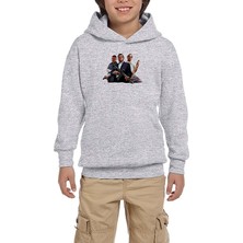 Zepplin Giyim Gta Assassin Business Mans Gri Çocuk Kapşonlu Sweatshirt