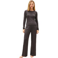 Tommy Hilfiger Kadın Gri Pijama Takımı UW0UW06230