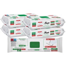 Sleepy Easy Clean Mop Wipes | White Soap Additive | 4x Large | 8-Layer | 200 Sheets | 50X4 Pack