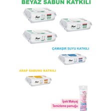 Sleepy Easy Clean Yüzey Temizlik Havlusu 100 Lü 5 Paket (500 Yaprak)  Kampanyalı Hediye