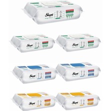 Sleepyeasy Clean Beyaz Sabun Katkılı +Çamaşır Suyu Katkılı+Arap Sabunu Katkılı 7X100 (700 Yaprak)