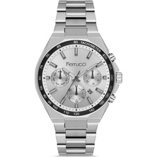 Ferrucci Gümüş Çelik Kordon Erkek Kol Saati L03635M.02