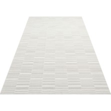 Eko Halı Mono Loop 01 Grey Yumuşak Hav Vermez Iplerle Üretilen Yıkanabilir Kaymaz Tabanlı Ince Makine Halısı